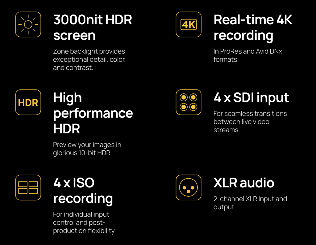 Atomos Shogun Classic features