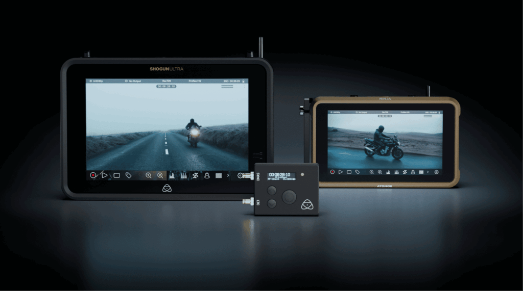 Atomos Ultra Sync with mo itors